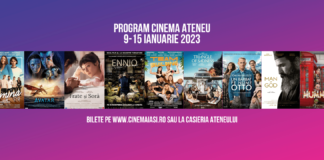 Cinema Ateneu cu premiere pentru mai multe categorii de filme