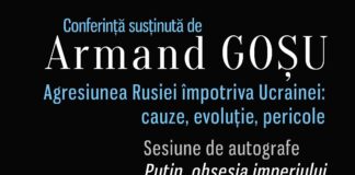 Conferință susținută de Armand Goșu la Muzeul Unirii din Iași