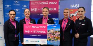 Prima cursă Iași – Istanbul pe IASI Airport
