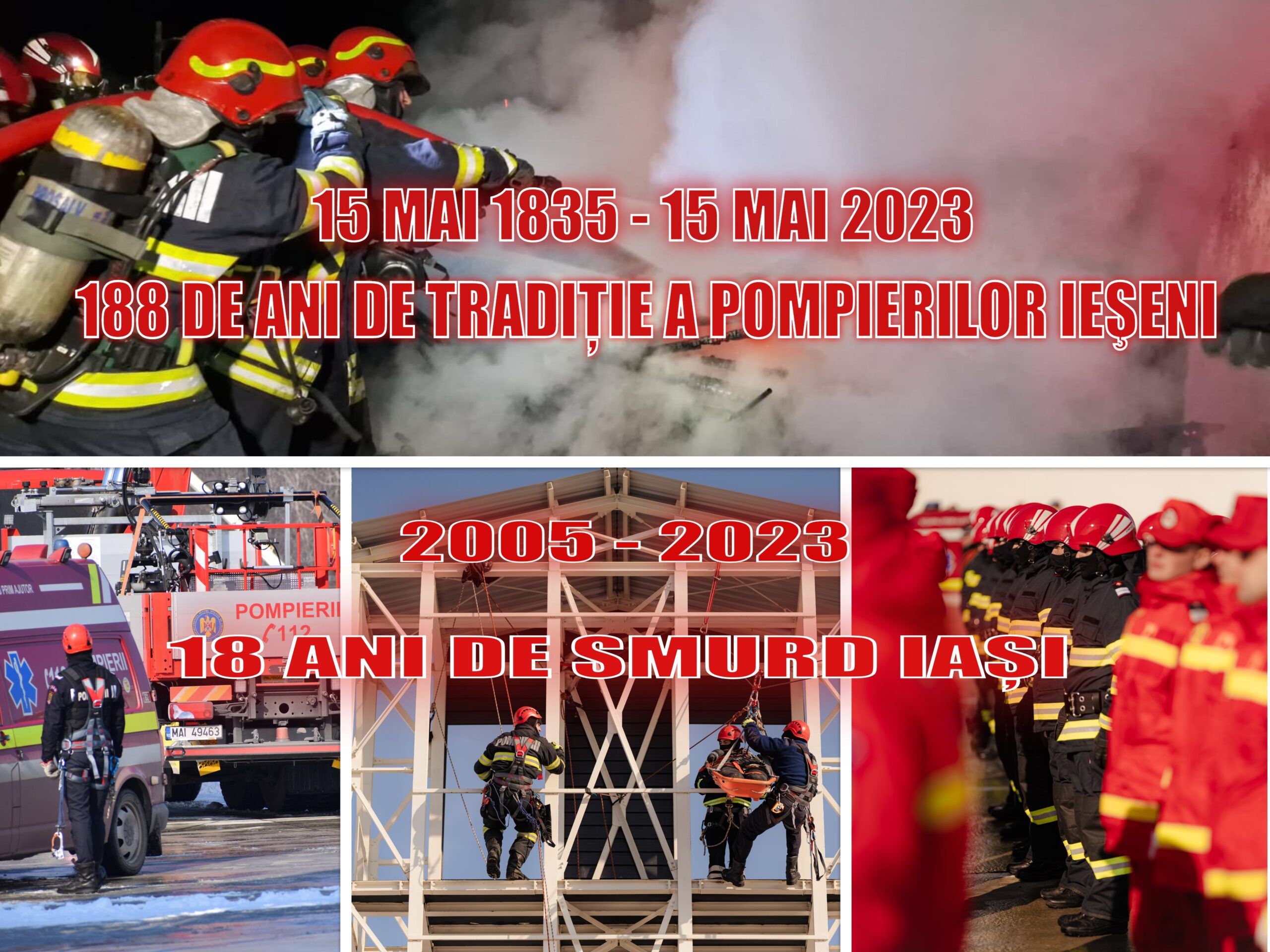 188 DE ANI DE TRADIŢIE A POMPIERILOR IEŞENI. „Roata de pojarnici”, prima companie românească de pompieri