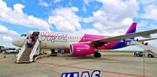 Wizz Air lansează noi zboruri directe de pe Aeroportul Iași