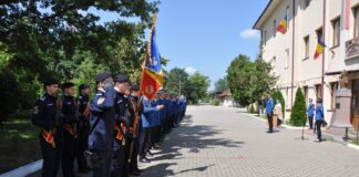 Ceremonie de avansare la Jandarmeria Iași
