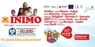 O nouă ediţie a „Festivalului Internaţional al familiei, al vieţii şi al faptelor bune – INIMO” pe stadionul din Copou