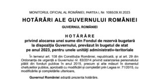 Fonduri suplimentare de la pușculița Guvernului pentru primăriile cu datorii. Iată lista cu sumele acordate