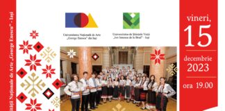 Concerte de colinde tradiționale la USV Iași