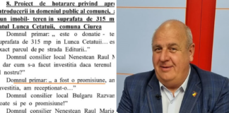 Ce combinații a mai făcut primarul. Întâi a construit un parc de joacă și pe urmă a făcut rost de documente legale