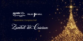 Balul Caritabil “Zâmbet de Crăciun” va avea loc la Palas Mall. Să facem bine ÎMPREUNĂ!
