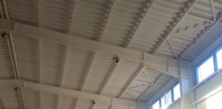 S-au finalizat lucrările de reabilitare generală a sălii de sport a Colegiului „Garabet Ibrăileanu” din Copou