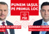 Bogdan Cojocaru și Bogdan Balanișcu sunt candidații PSD Iași pentru funcțiile de Președinte al Consiliului Județean Iași, respectiv Primar al Municipiului Iași