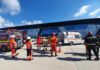 ISU Iași în exercițiu: incendiu produs la Aeroportul Internațional Iași