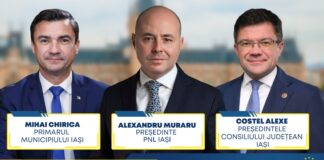 PNL Iași a decis: Mihai Chirica este candidatul pentru Primăria Iași, Costel Alexe pentru CJ, iar Alexandru Muraru pentru alegerile europarlamentare
