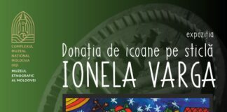 Expoziția „Donația de icoane pe sticlă Ionela Varga” la Palatul Culturii