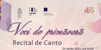 „Voci de primăvară” – recital de canto la Palatul Culturii