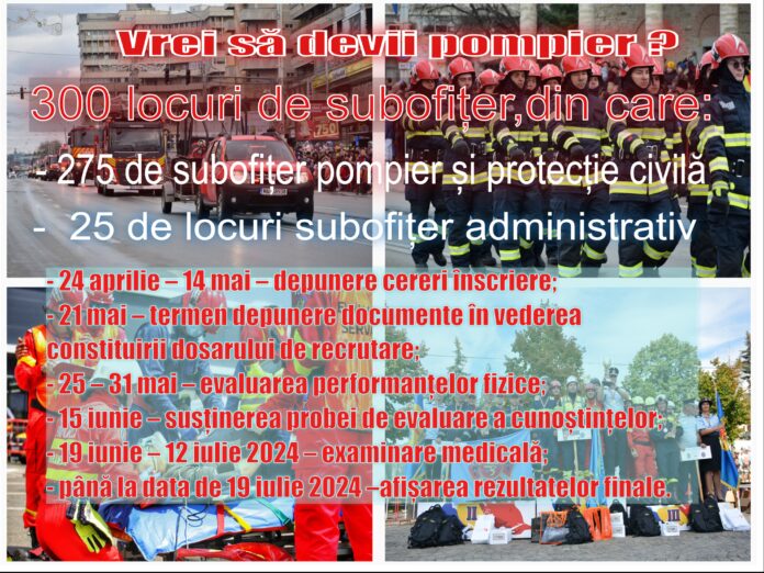 anunt pompieri