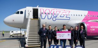 Wizz Air a atins cifra de 6 milioane de pasageri pe Aeroportul Iași