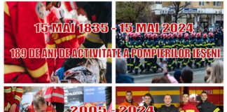 189 de ani de tradiție a pompierilor ieșeni și 19 ani de SMURD Iași