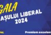 Gala Iașului Liberal – Eveniment de premiere a ieșenilor care au făcut performanță în domenii de activitate importante