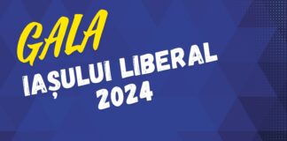 Gala Iașului Liberal – Eveniment de premiere a ieșenilor care au făcut performanță în domenii de activitate importante
