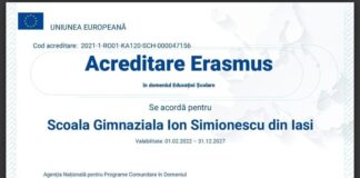 Director Sabina Manea: Participarea cadrelor didactice la cursuri a fost posibilă datorită Acreditarii Erasmus+ în domeniul Educației școlare