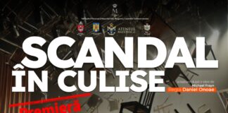 Premieră la Ateneul Național din Iași – „Scandal în culise”