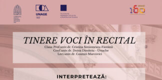 Tinere voci în recital la Palatul Culturii