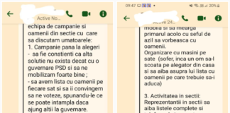 Mesaje la limita legii pe grupurile PSD Iași