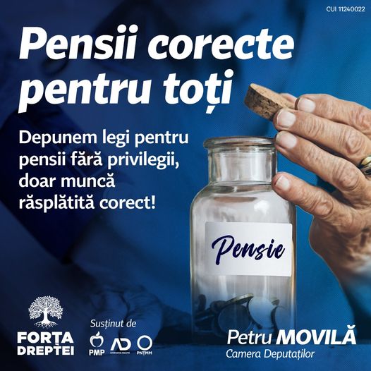 pensii nu privileii