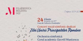 Concertele din ianuarie 2025 ale Filarmonicii Moldova din Iași