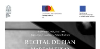 Recital de pian la Palatul Culturii: Maream Ehsan