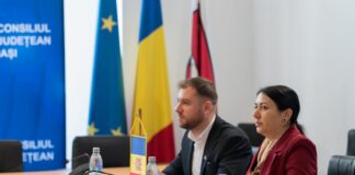 Președinta și vicepreședintele Raionului Ialoveni au venit în vizită la CJ Iași