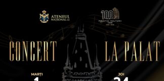 Concerte la Palat – Evenimente muzicale de excepție în luna aprilie