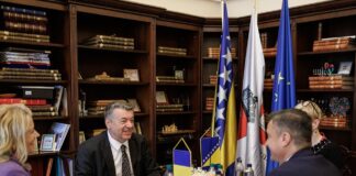 Vizită la Primăria Iași a ambasadorului Bosniei și Herțegovinei în România