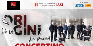 Concertino Accordion Band revine la Iași