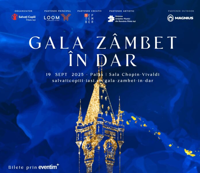 Afis landscape Gala Zambet in dar - parteneri principali
