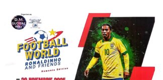Football World. Ronaldinho vine la Iași și va juca într-un meci demonstrativ in Copou