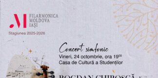 Filarmonica MOLDOVA din Iași vă invită la concertele din 24 și 31 octombrie!