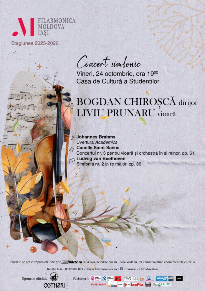 24 octombrie concert simfonic