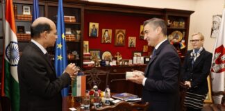 Ambasadorul Indiei în România și Republica Moldova în vizită la Iași