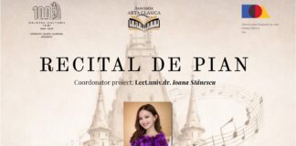 Recital de pian la Palatul Culturii din Iași de Ziua Femeii
