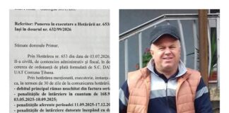 Comuna Țibana, îngropată în datorii: Peste 2,3 milioane de lei datorate firmei DANLIN XXL, iar penalitățile cresc cu aproape 1.000 de lei pe zi