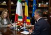 Ambasadorul Italiei în România-în vizită la Iași