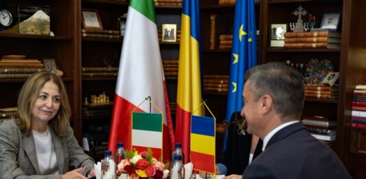 Ambasadorul Italiei în România-în vizită la Iași